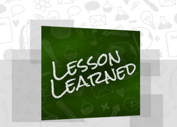 Lessons Learned – skuteczny proces usprawniania organizacji