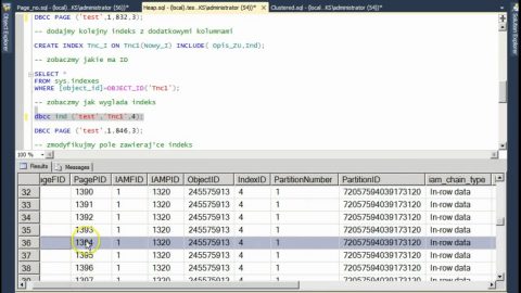 Indeksy i widoki w SQL Server 2012