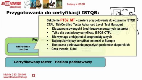 Tester oprogramowania: Certyfikacja ISTQB – zmiany w szkoleniach i egzaminach
